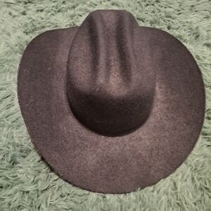 Classic Black Felt Fedora Hat